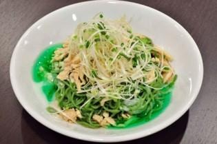 ミクのネギ特盛りパスタ!