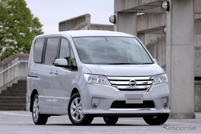 日産・セレナ S-HYBRID（参考画像）