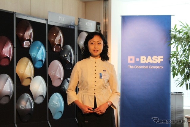 BASFコーティングス カラーデザインセンターアジア・パシフィックチーフカラーデザイナーの松原千春氏