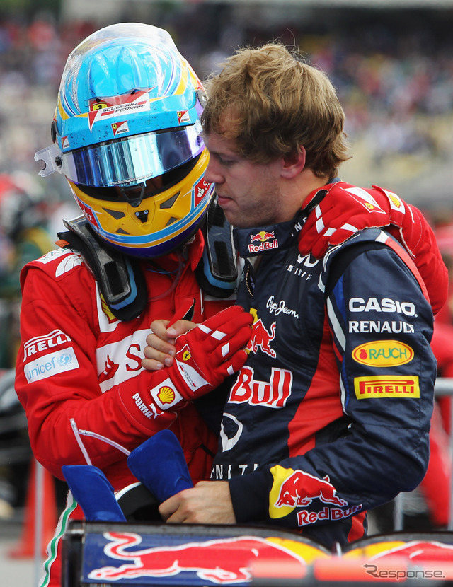 セバスチャン・ベッテル（レッドブル）（F1 ドイツGP 2012年）