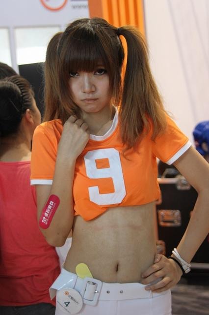 【China Joy 2012】熱気にも負けない!2日目の中国美女コンパニオンを紹介
