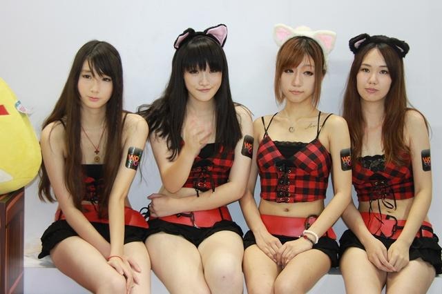 【China Joy 2012】熱気にも負けない!2日目の中国美女コンパニオンを紹介