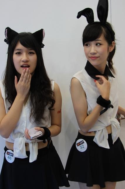 【China Joy 2012】熱気にも負けない!2日目の中国美女コンパニオンを紹介