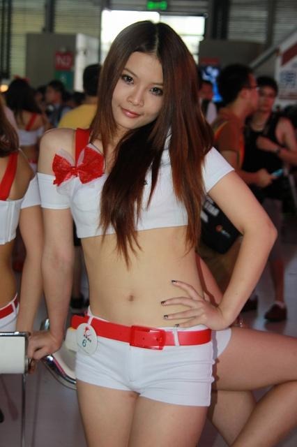 【China Joy 2012】熱気にも負けない!2日目の中国美女コンパニオンを紹介