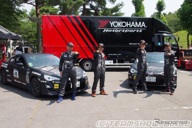 全日本ラリー選手権第5戦「モントレー2012 in 渋川」に参戦したTEAM SHOW