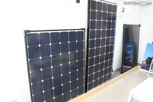 さまざまな太陽光パネル