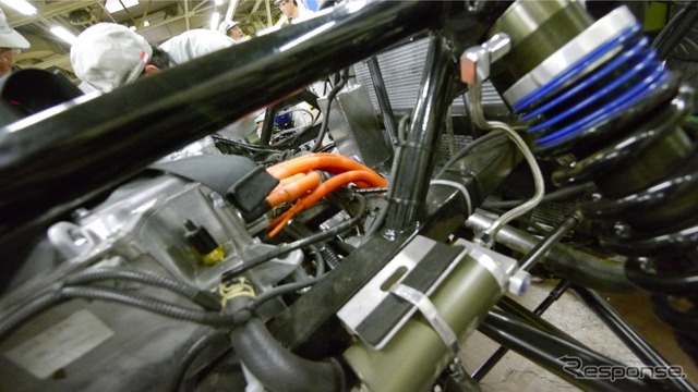 三菱 パイクスピーク参戦車両 開発のようす