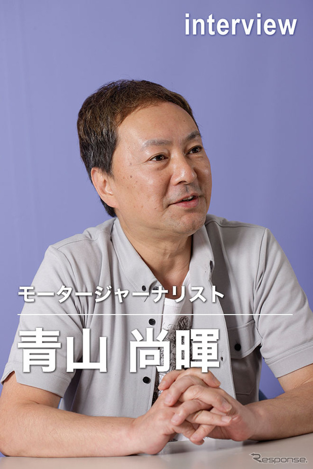 モータージャーナリスト/日本カー・オブ・ザ・イヤー選考委員の青山尚暉氏
