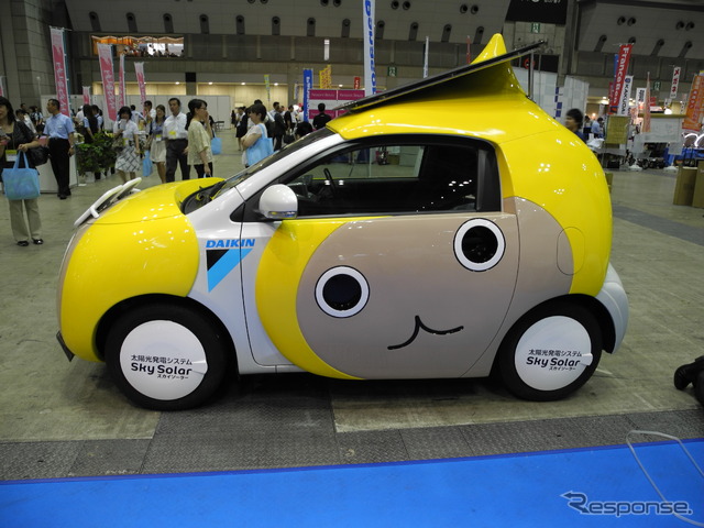 ダイキン工業・ソーラーぴちょんくん号（2012スマートみらい市）