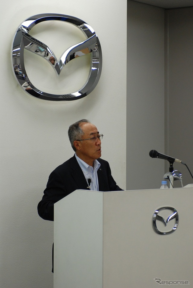 マツダ 代表取締役副社長執行役員 尾崎清
