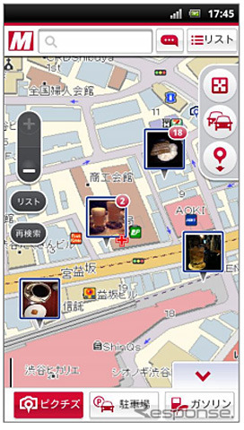 地図詳細ページ