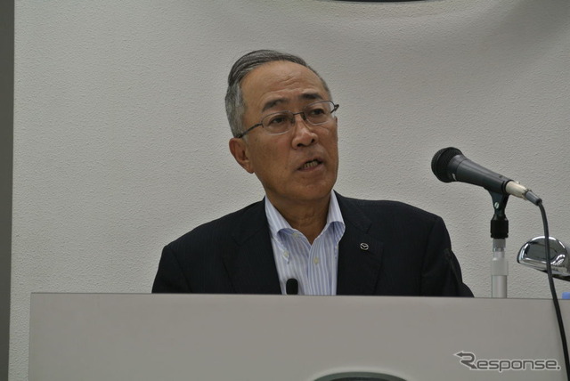 マツダ尾崎副社長、今期の黒字化「今の為替レベルであれば実現可能」