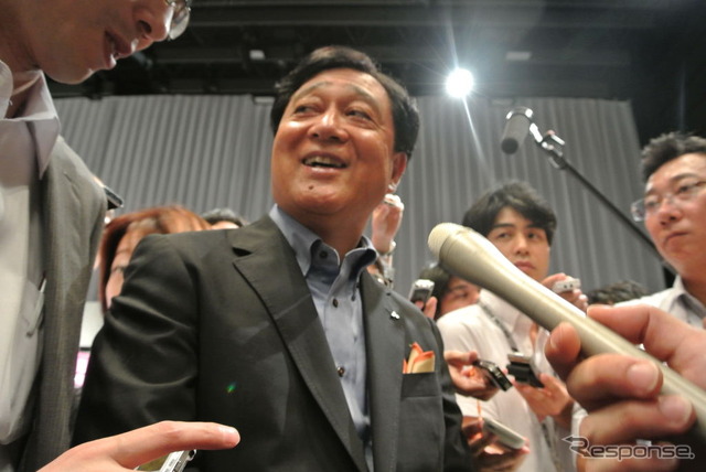 三菱自動車・益子修社長