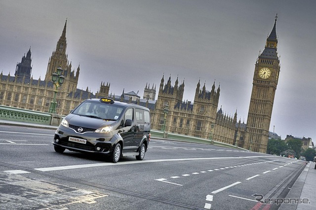 日産 NV200(日本名:NV200バネット)のロンドンタクシー