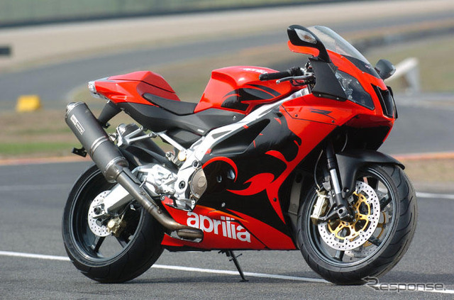 【インターモト04】アプリリア RSV1000R…燃える炎