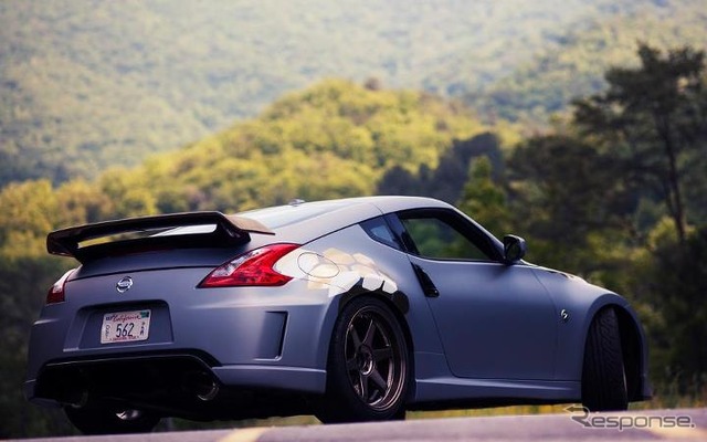 ツインターボ化によって最大出力500ps以上を獲得した日産フェアレディZ(現地名:370Z)