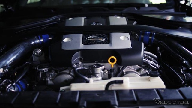 ツインターボ化によって最大出力500ps以上を獲得した日産フェアレディZ(現地名:370Z)