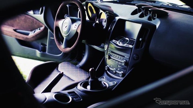 ツインターボ化によって最大出力500ps以上を獲得した日産フェアレディZ(現地名:370Z)