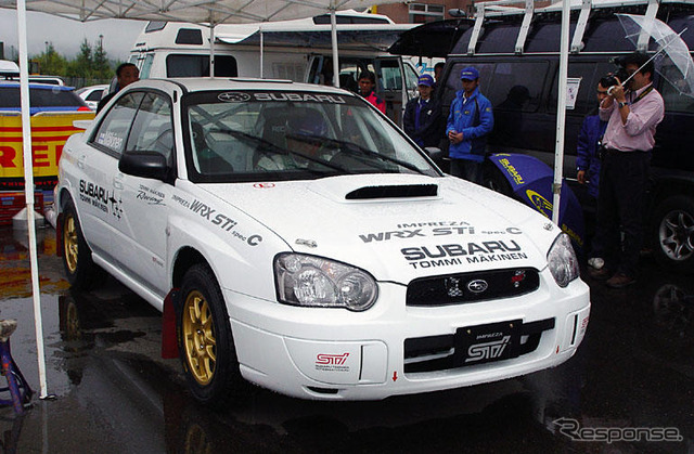 【スバルWRC】SUBARU Drive Day…その2 '05年はスペックCで参戦。頑張れ、新井!