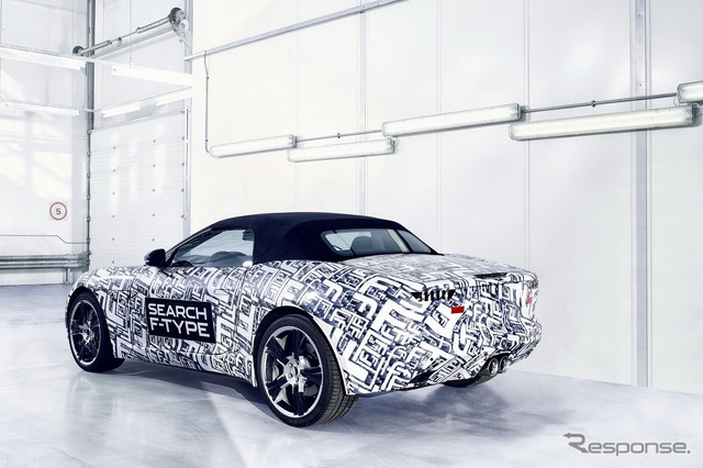 ジャガー Fタイプ の開発テスト車