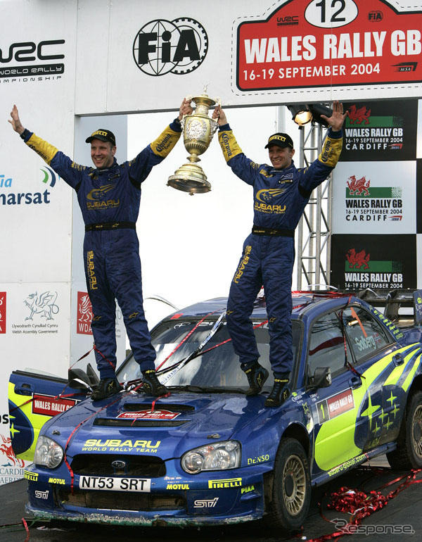 【WRCウェールズラリー】リザルト…スバル・ソルベルグ連勝
