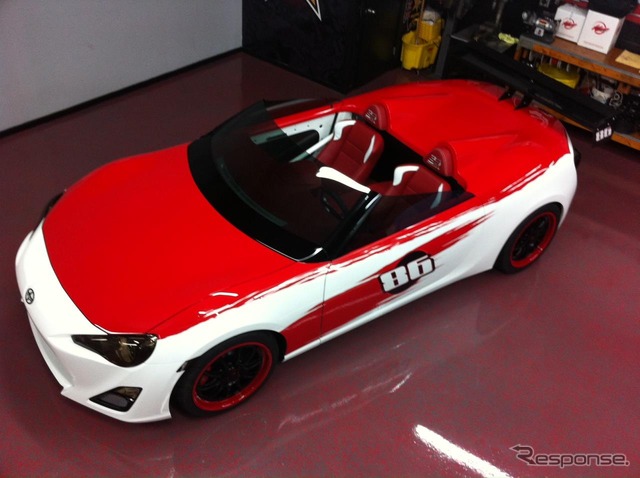 米国カリフォルニア州のCARTEL Customs社が手がけたサイオン・FR-S(日本名:トヨタ・86)のワンオフオープン