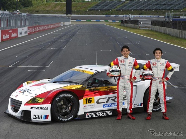 武藤英紀/中嶋大祐組のMUGEN CR-Z GT（参考画像）