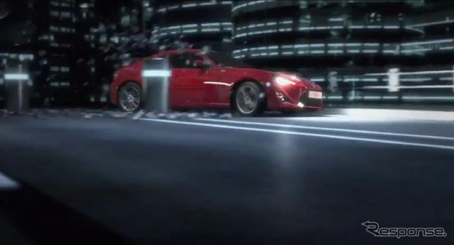 トヨタ86(欧州名:GT86)の英国CM