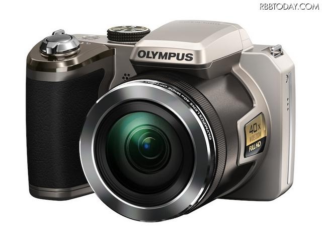 「OLYMPUS STYLUS SP-820UZ」シルバー