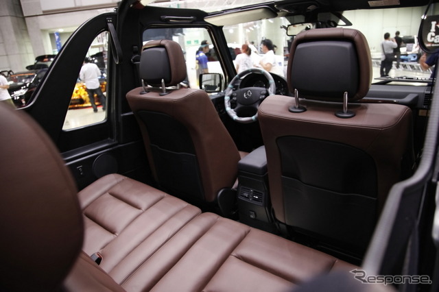 メルセデスベンツ G500 カブリオレ、東京オートスタイル2012
