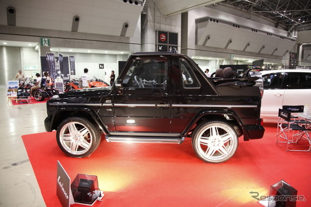 メルセデスベンツ G500 カブリオレ、東京オートスタイル2012