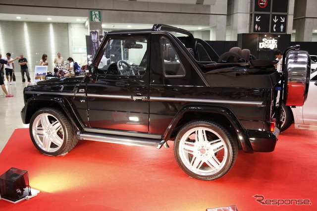 メルセデスベンツ G500 カブリオレ、東京オートスタイル2012