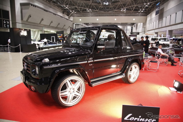 メルセデスベンツ G500 カブリオレ、東京オートスタイル2012