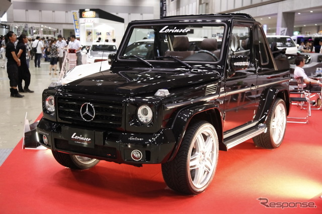 メルセデスベンツ G500 カブリオレ、東京オートスタイル2012