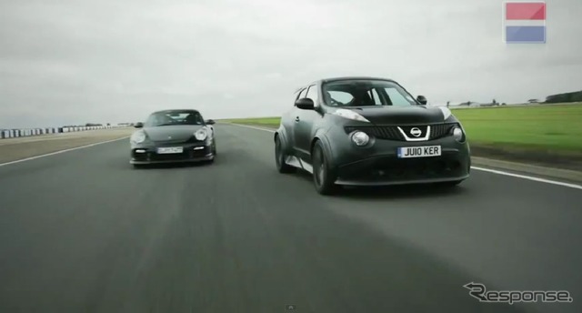 ポルシェ911GT2RSと日産ジューク-Rの徹底比較を行った米『CAR and DRIVER』