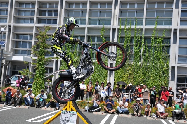 トライアル国際A級スーパークラスライダーの小川友幸選手