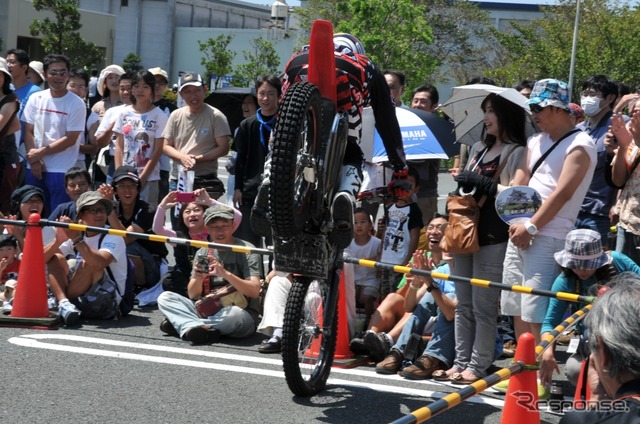 トライアル国際A級スーパークラスライダーの柴田暁選手