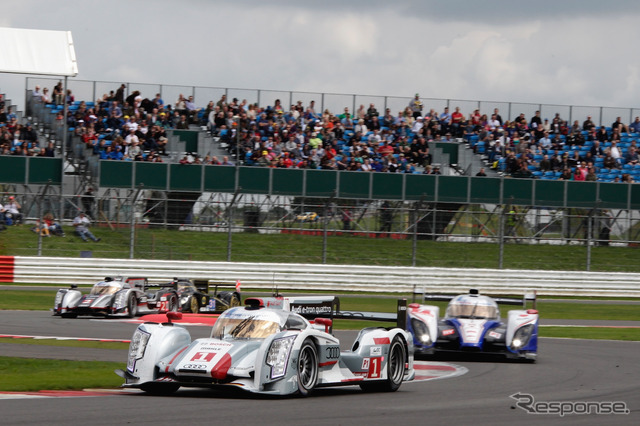 【WEC 第4戦】トヨタとアウディ、大接戦のハイブリッド対決はR18 e-tronに軍配