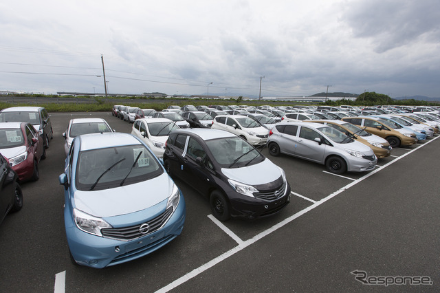 日産自動車九州で開催された新型ノート 発表会