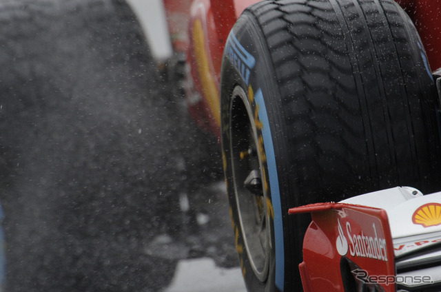 F1 ピレリタイヤ(2012年ブリティッシュGP)