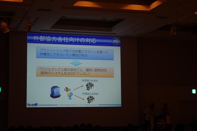 外部会社に向けた対応