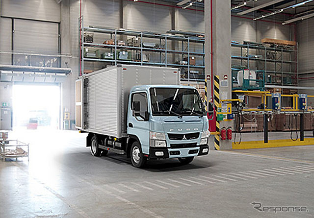 小型トラック　新型キャンター（トルコ向け仕様車）