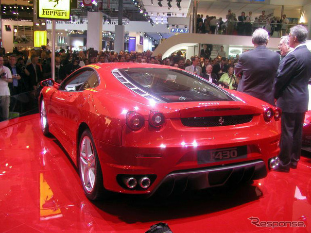 【パリモーターショー04】フェラーリ F430はF1から生まれた