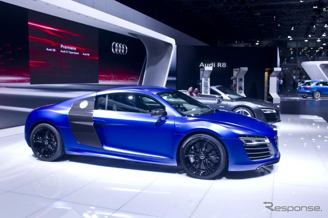 アウディ・R8 V10プラス(モスクワモーターショー12)