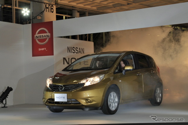 日産・ノート（参考画像）