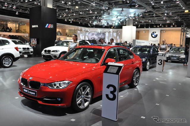 BMW/MINIブース(モスクワモーターショー12)