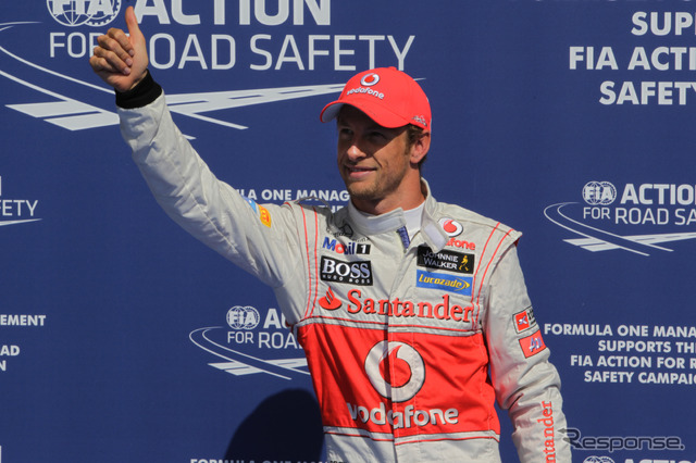 ジェンソン・バトン(マクラーレン)2012年ベルギーGP予選