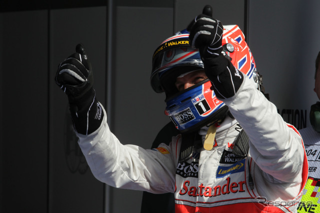 ジェンソン・バトン(マクラーレン)2012年ベルギーGP予選