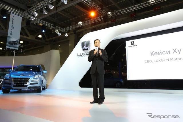 台湾の裕隆汽車の高級車ブランド、LUXGENのSUV、LUXGEN7（モスクワモーターショー12）