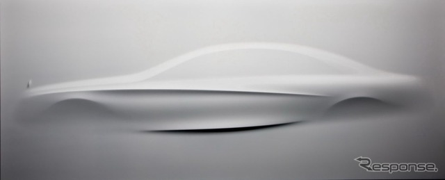 メルセデスベンツ次期 Sクラスを示唆した彫刻作品、「Aesthetics S」(Sの美学)
